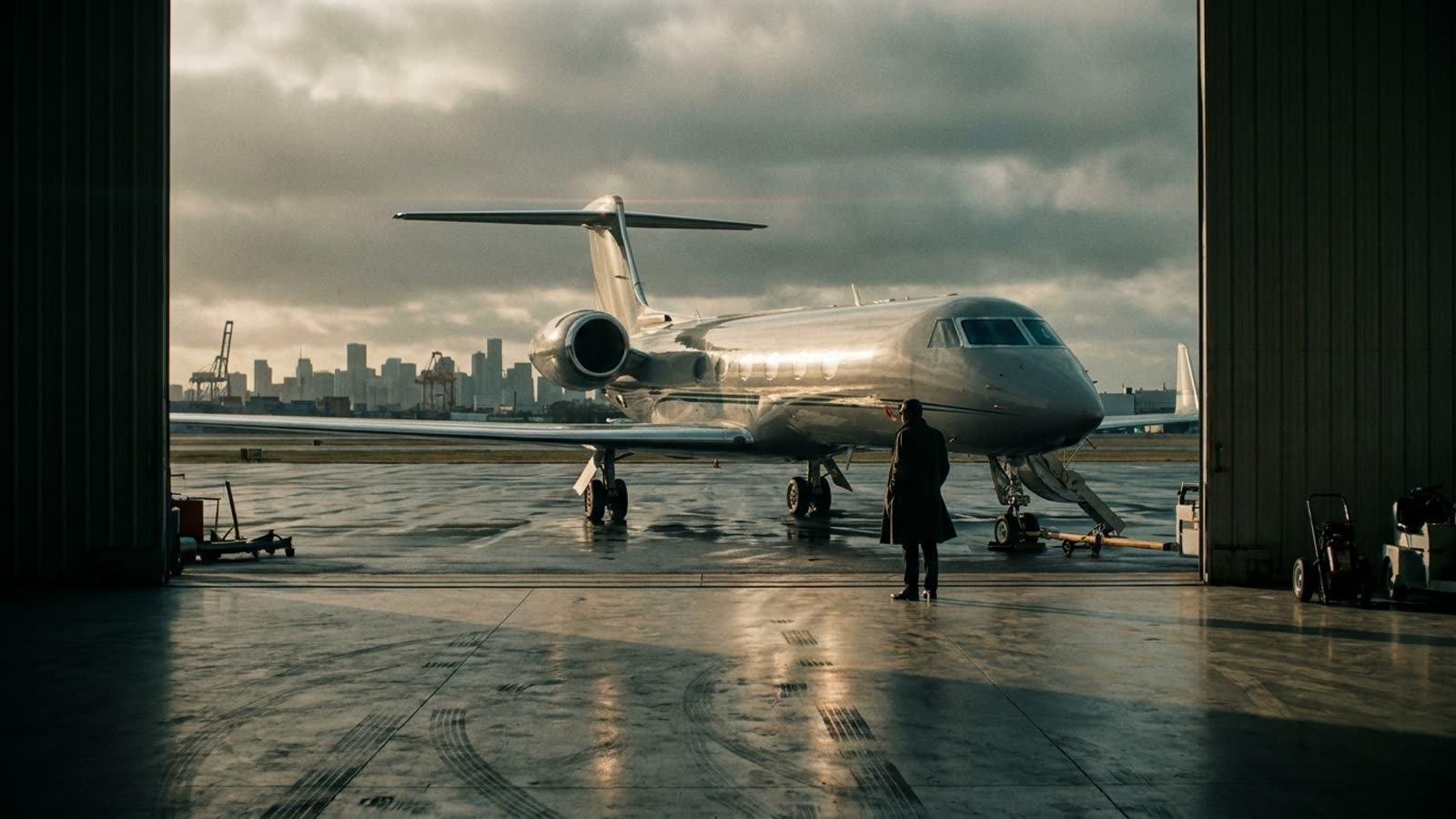 The private jet is a terrible investment. That's entirely beside the point.