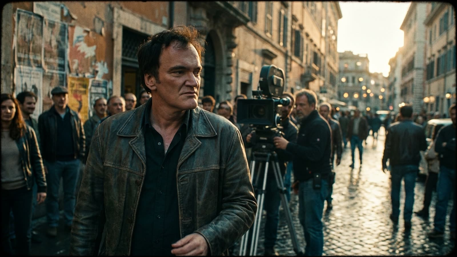 Quentin Tarantino has finished his final screenplay. He's in no rush to shoot it.