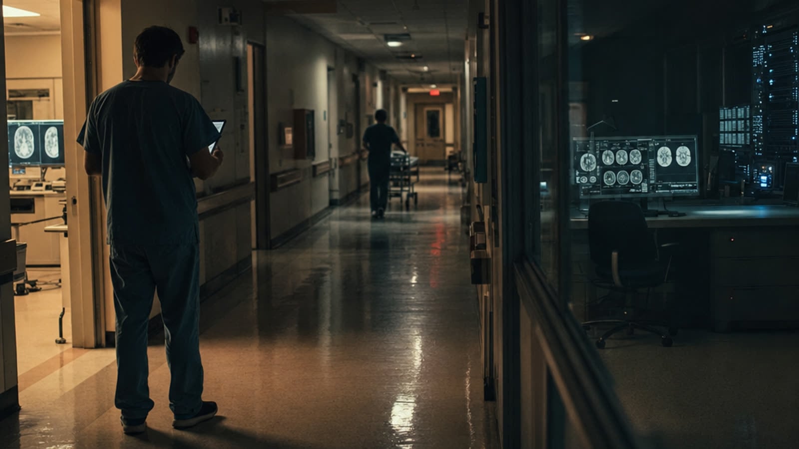 The radiologist's new colleague never sleeps. It also never takes the blame.