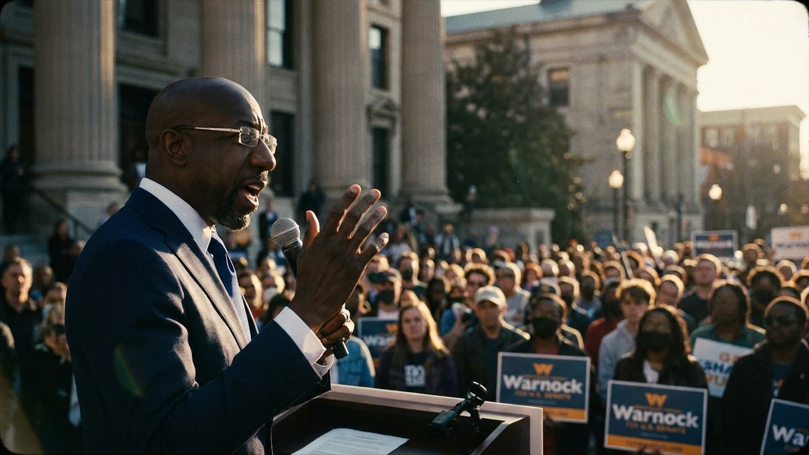 Raphael Warnock accuses the Supreme Court of doing 'violence' to democracy. The Georgia senator is not wrong.