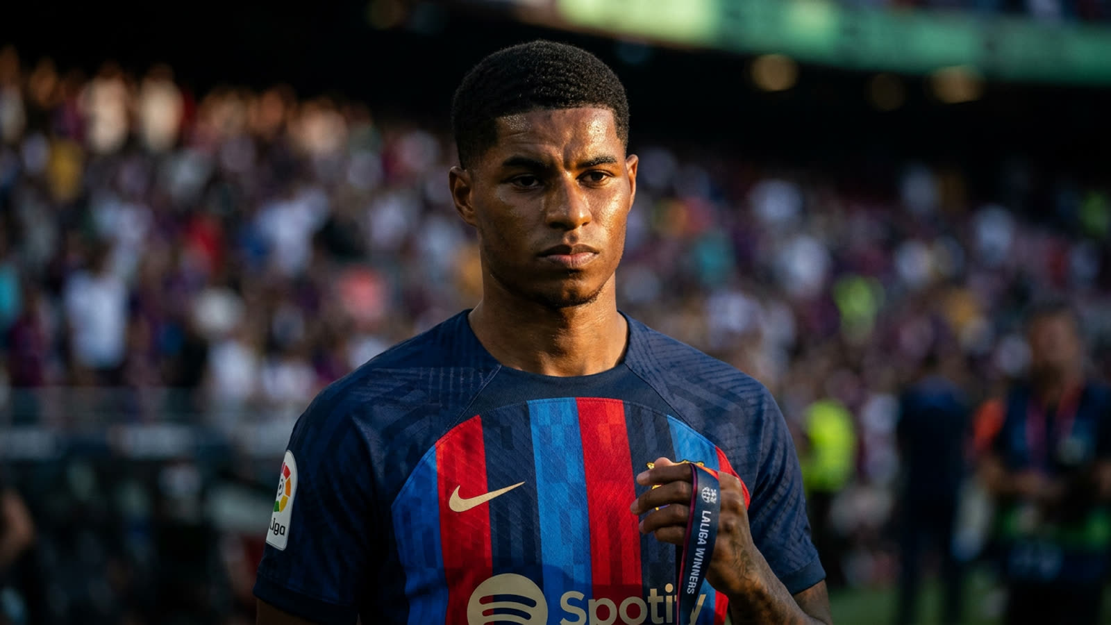 Marcus Rashford delivers Barcelona their back-to-back La Liga titles. The Manchester United exile has become Spain's most consequential import.