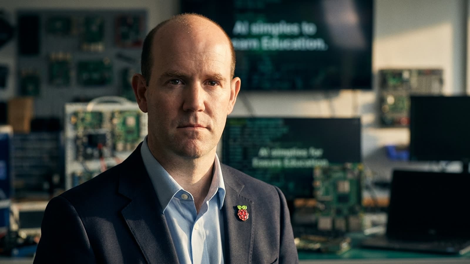 The Raspberry Pi founder says AI hype is scaring kids away from tech careers. He might be the only industry voice willing to say it.