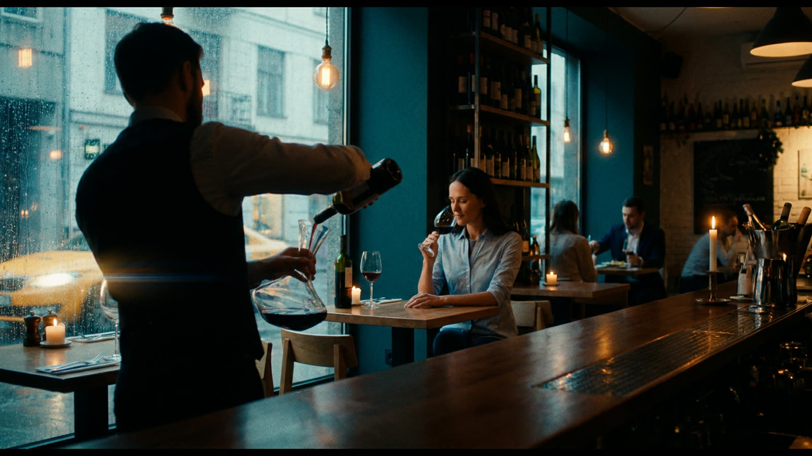 The personal sommelier is replacing the wine cellar. Status drinking has become a service, not a collection.