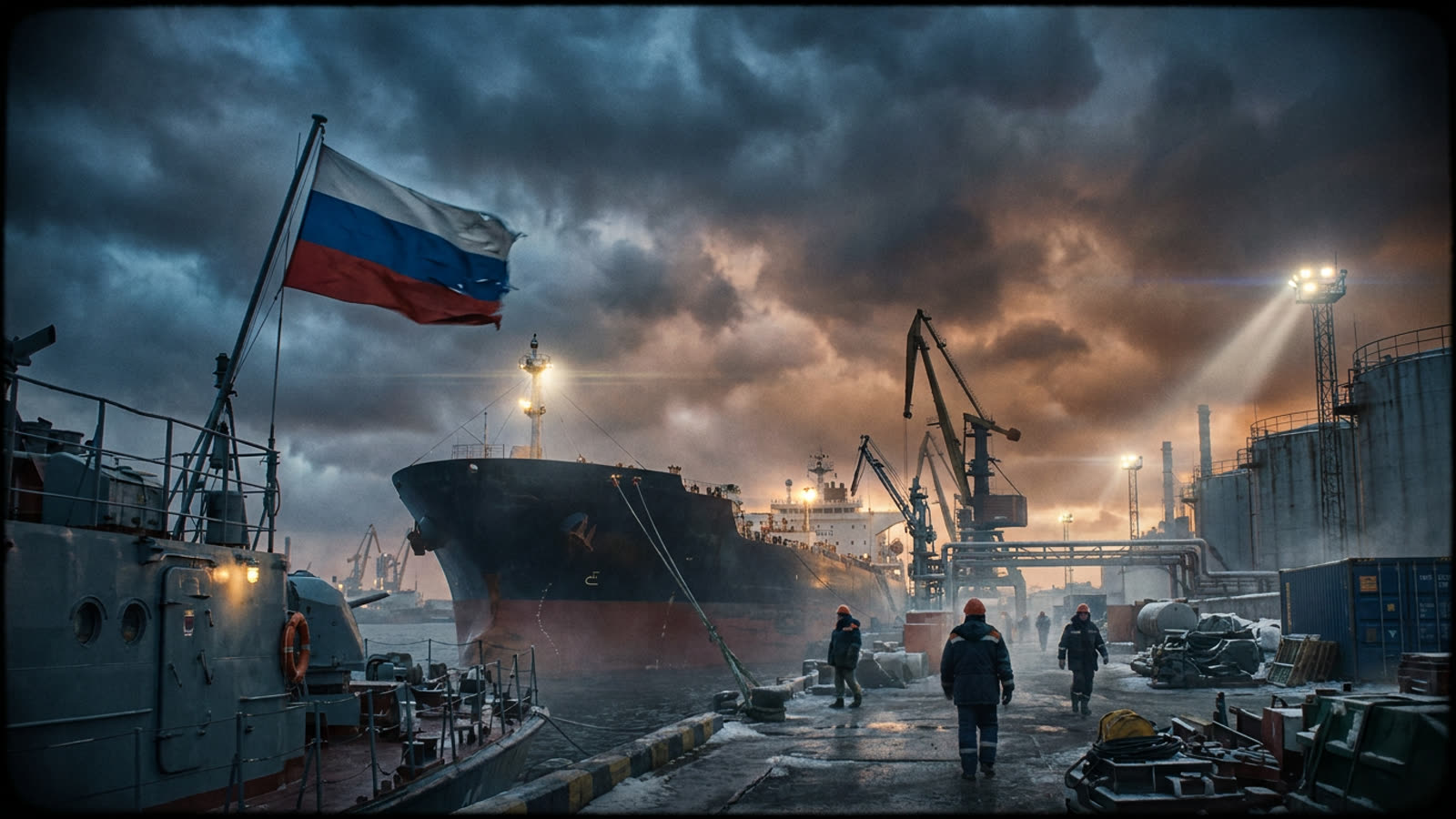Magnetic mines found on Russian tanker at major Baltic port. The shadow war against Moscow's energy exports is escalating.