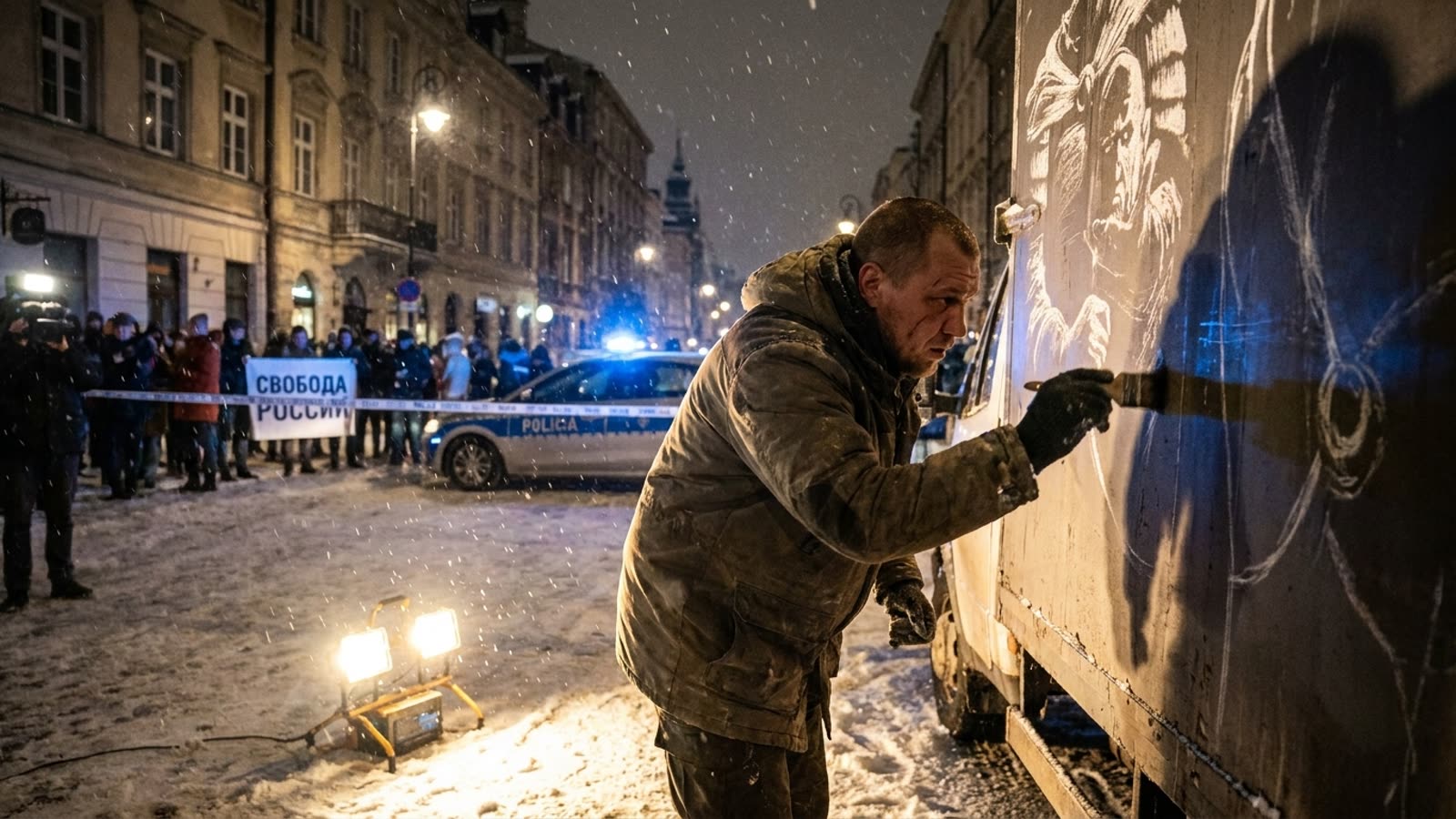 A Russian dissident artist was shot dead in Warsaw. The Kremlin's long arm just got longer.