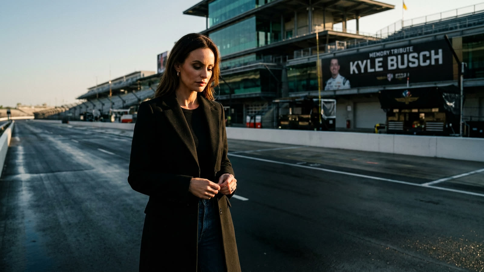 Samantha Busch faces her first Memorial Day without Kyle. The motorsport world is watching how she carries the weight.