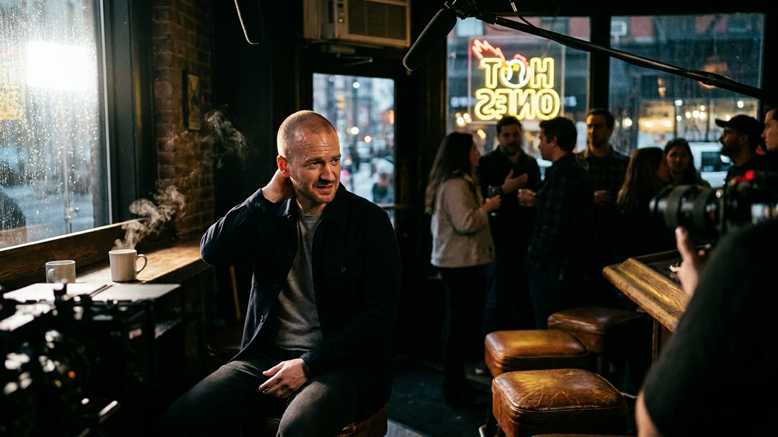Sean Evans finally gets the hot seat. The Hot Ones host's first public romance puts him on the other side of the interview.