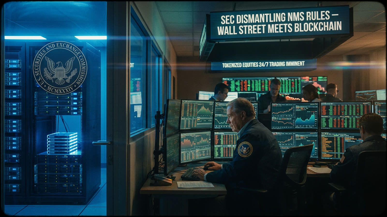 The SEC is quietly dismantling the rules that kept stocks off the blockchain. Wall Street and crypto are about to collide.