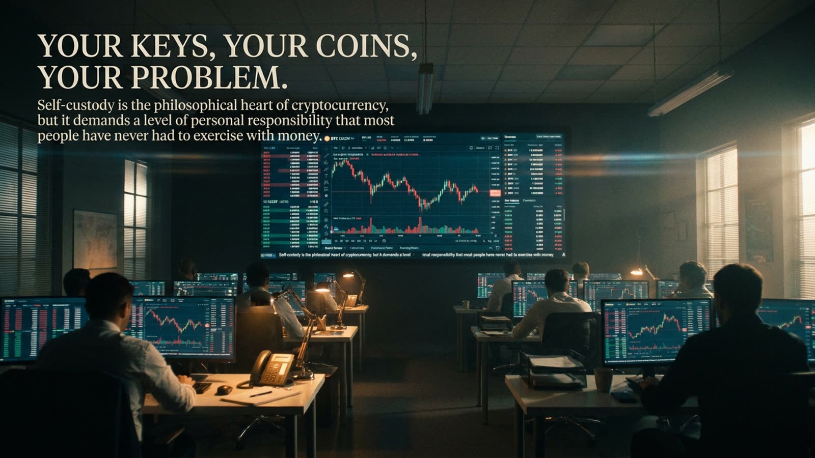 Your keys, your coins, your problem. The case for and against holding your own crypto.