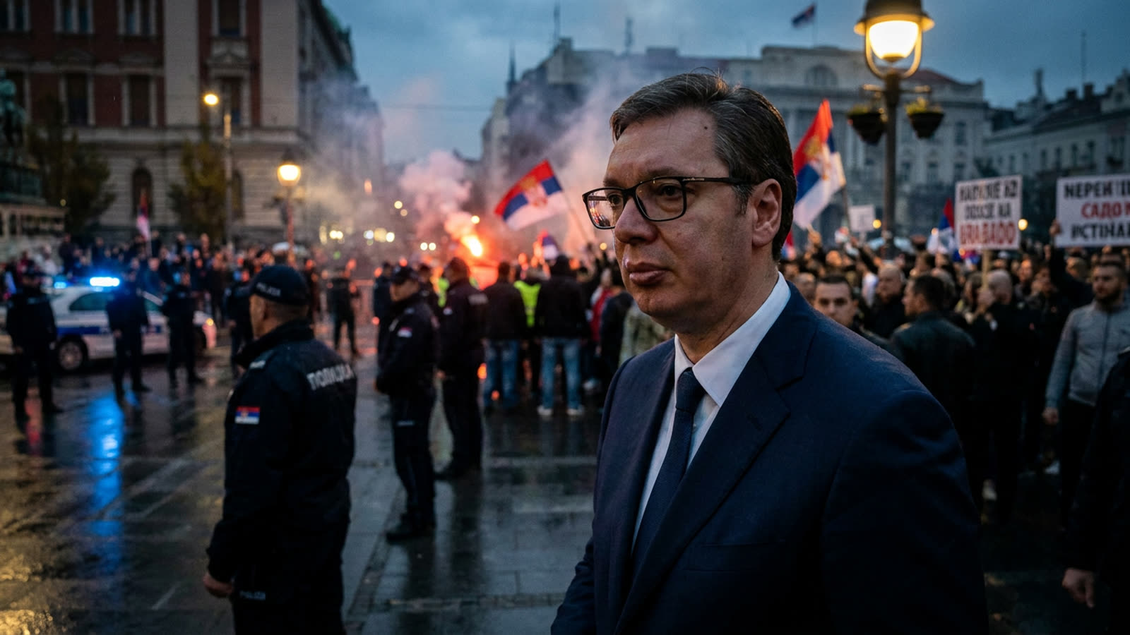 Serbia's streets are filling with protesters demanding Vučić's resignation. The Balkans' most durable strongman is running out of road.