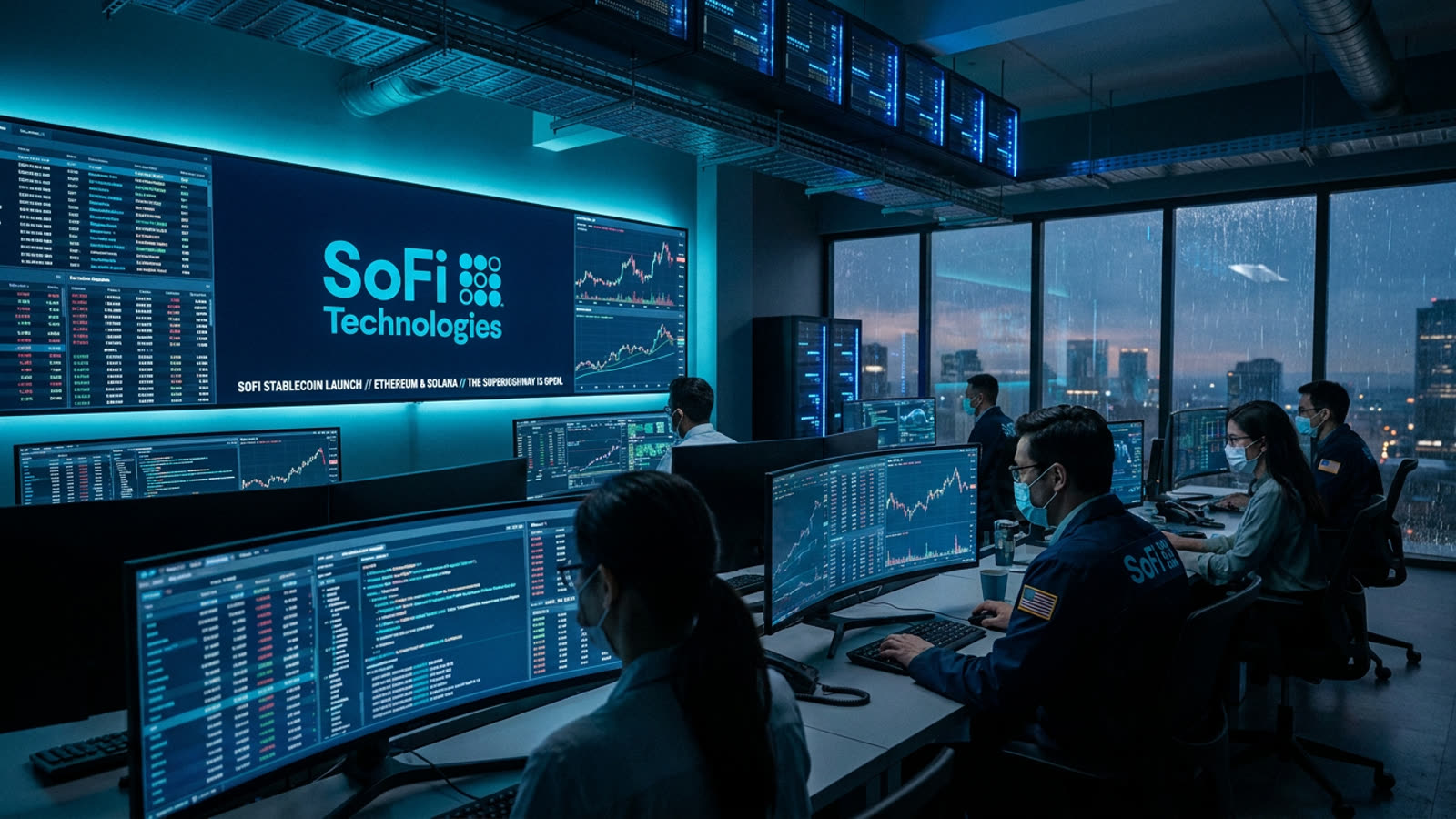 SoFi just launched a stablecoin. The fintech-to-crypto pipeline is now a superhighway.