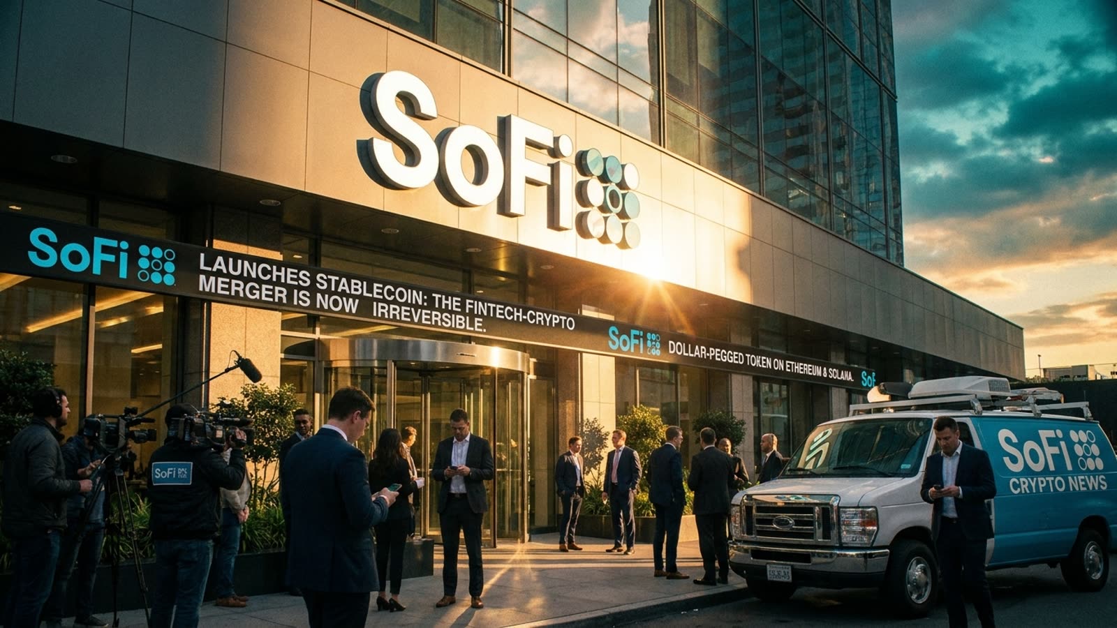 SoFi just launched a stablecoin. The fintech-crypto merger is now irreversible.