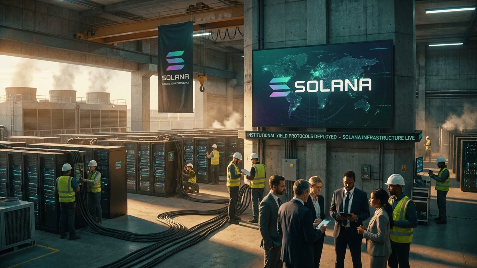 The crypto yield wars have entered their institutional phase. Solana is winning the infrastructure battle while Bitcoin holders finally get their cut.