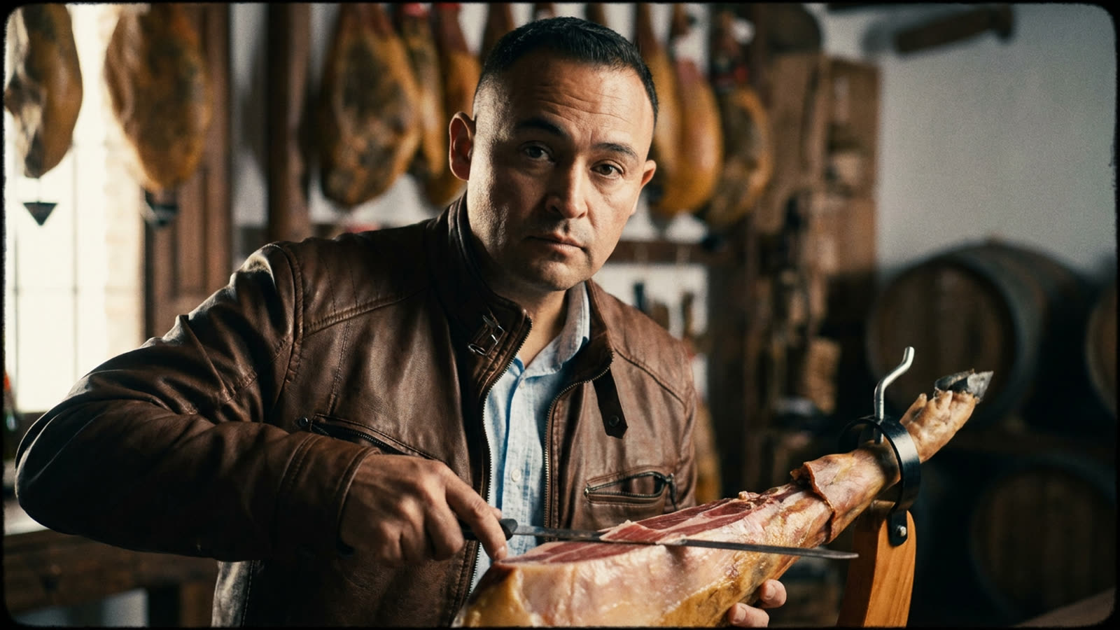The man who cuts ham for a living is Spain's most sought-after wedding guest. Ernesto Soriano proves that mastery of the mundane is the last true luxury.
