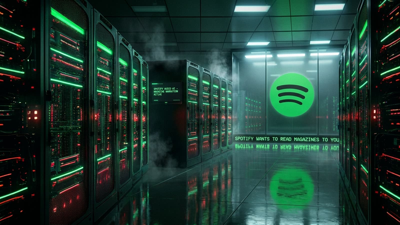 Spotify wants to read magazines to you. The audio platform's quiet AI expansion says more about publishing's future than music's.