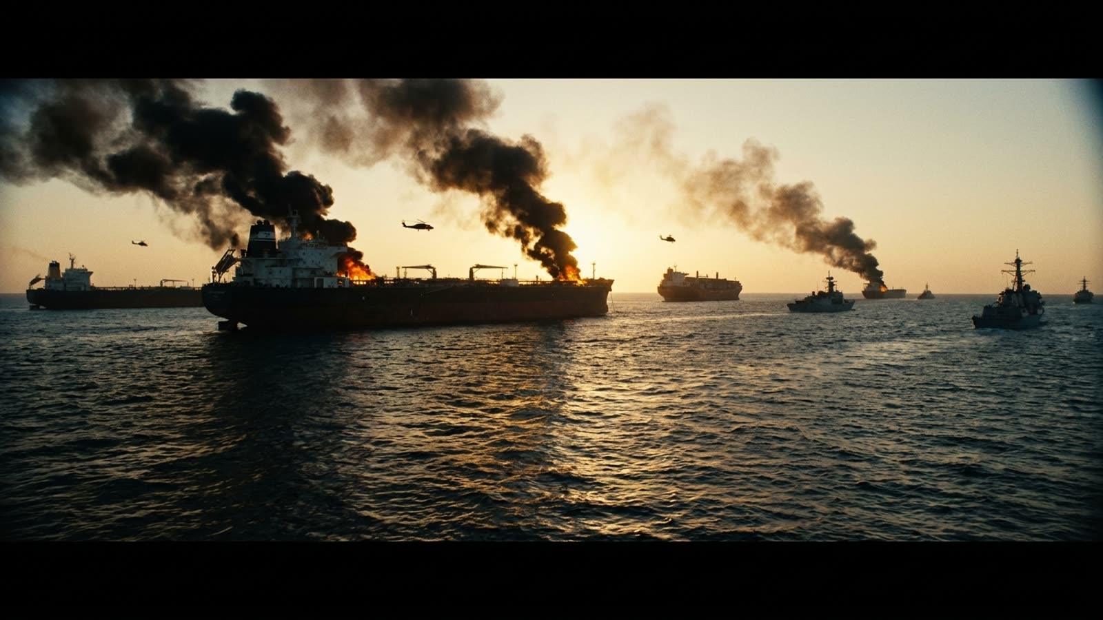 Four oil tankers hit in the Strait of Hormuz. The global energy market just got a fresh reason to panic.