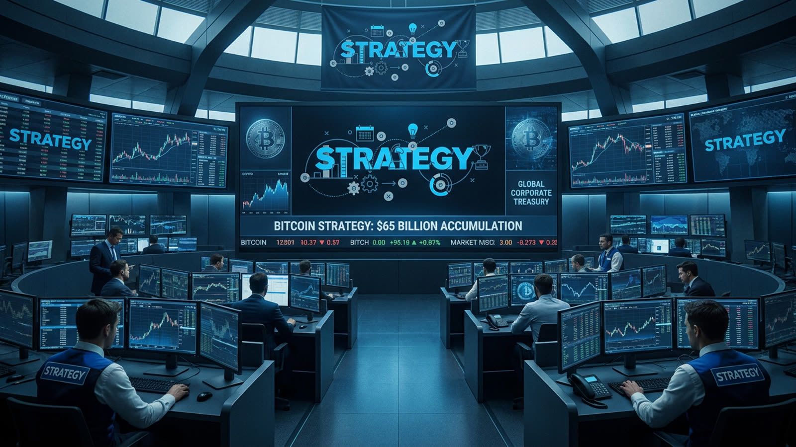 Strategy now holds $65 billion in Bitcoin. The corporate treasury revolution it pioneered has become an arms race it cannot lose.