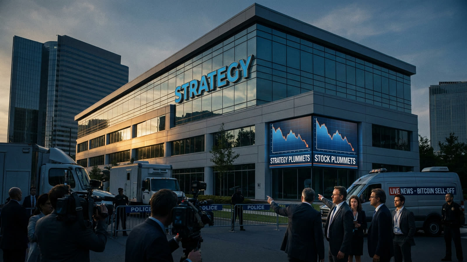 Strategy's stock drops for a second day after its bitcoin sale. The treasury-company thesis is getting its first real stress test.