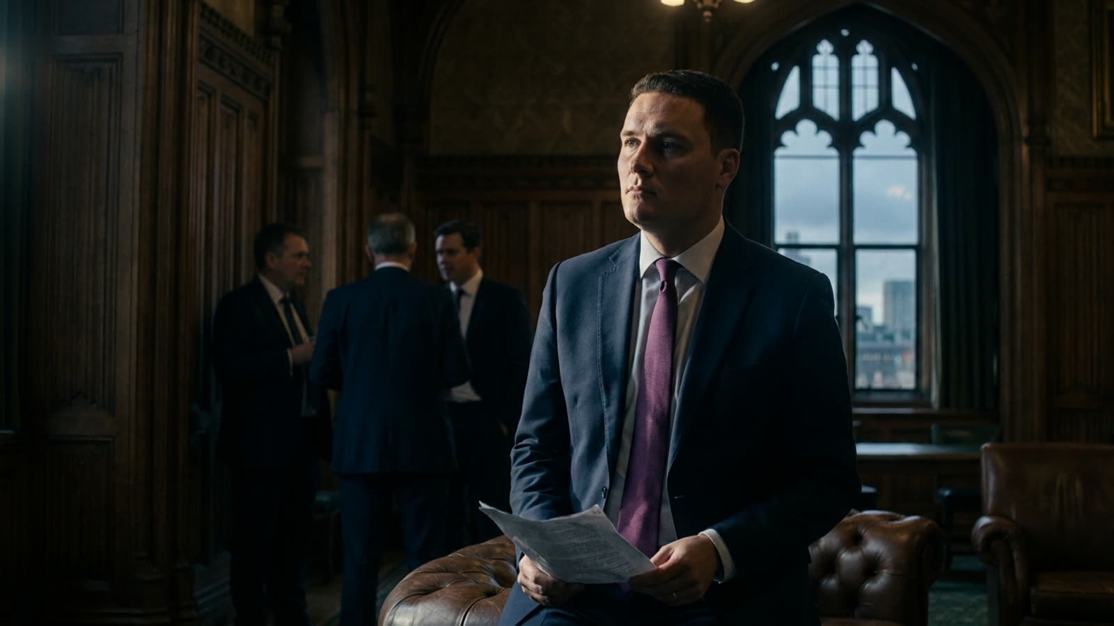 Wes Streeting and Andy Burnham circle the Labour throne. The party's civil war is now official.