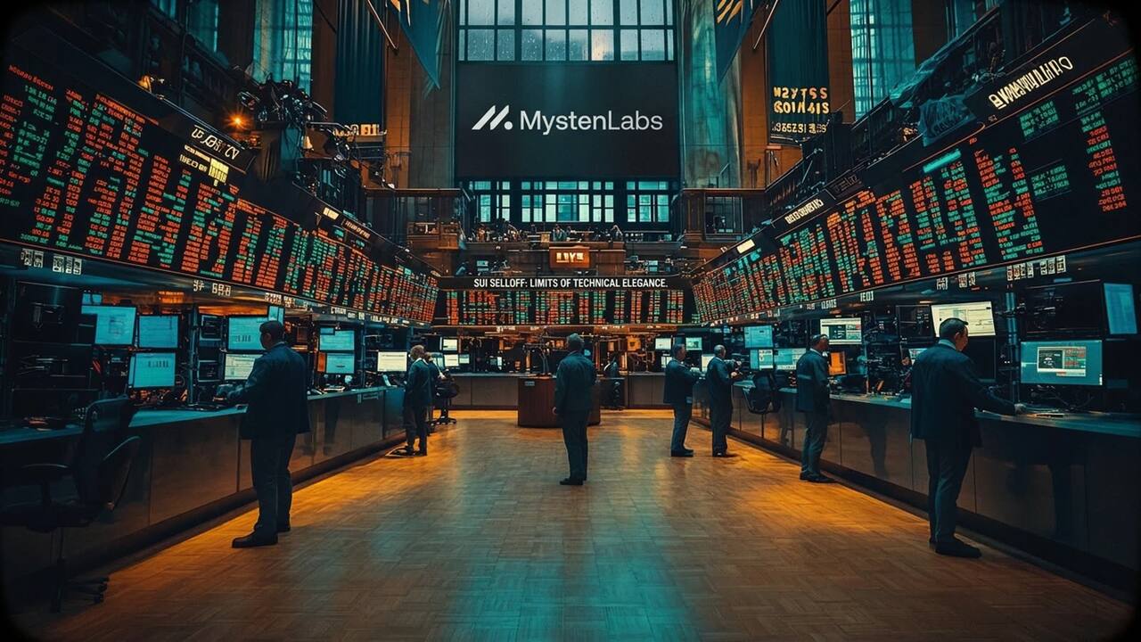 Sui's brutal selloff exposes the limits of technical elegance. Move-based blockchains are learning that better code doesn't guarantee better markets.