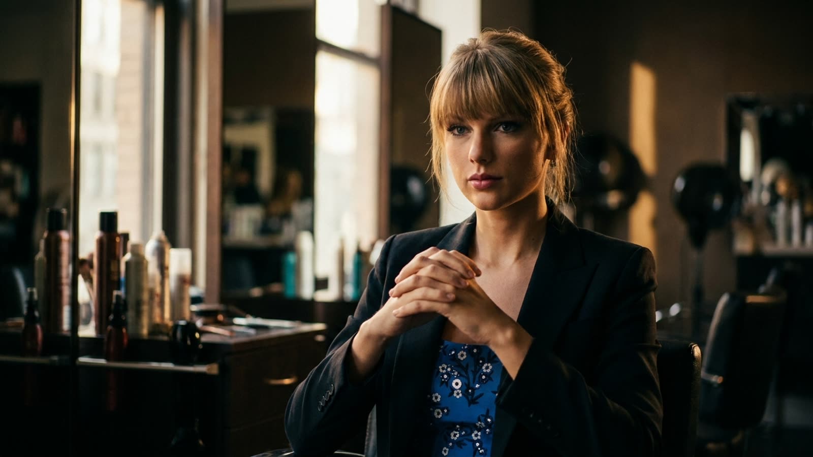 Taylor Swift's bangs have entered their final form. The wedding industrial complex has taken notice.
