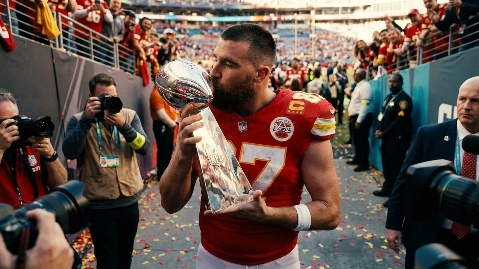 Taylor Swift and Travis Kelce have become America's most scrutinized couple. They seem to be enjoying it.