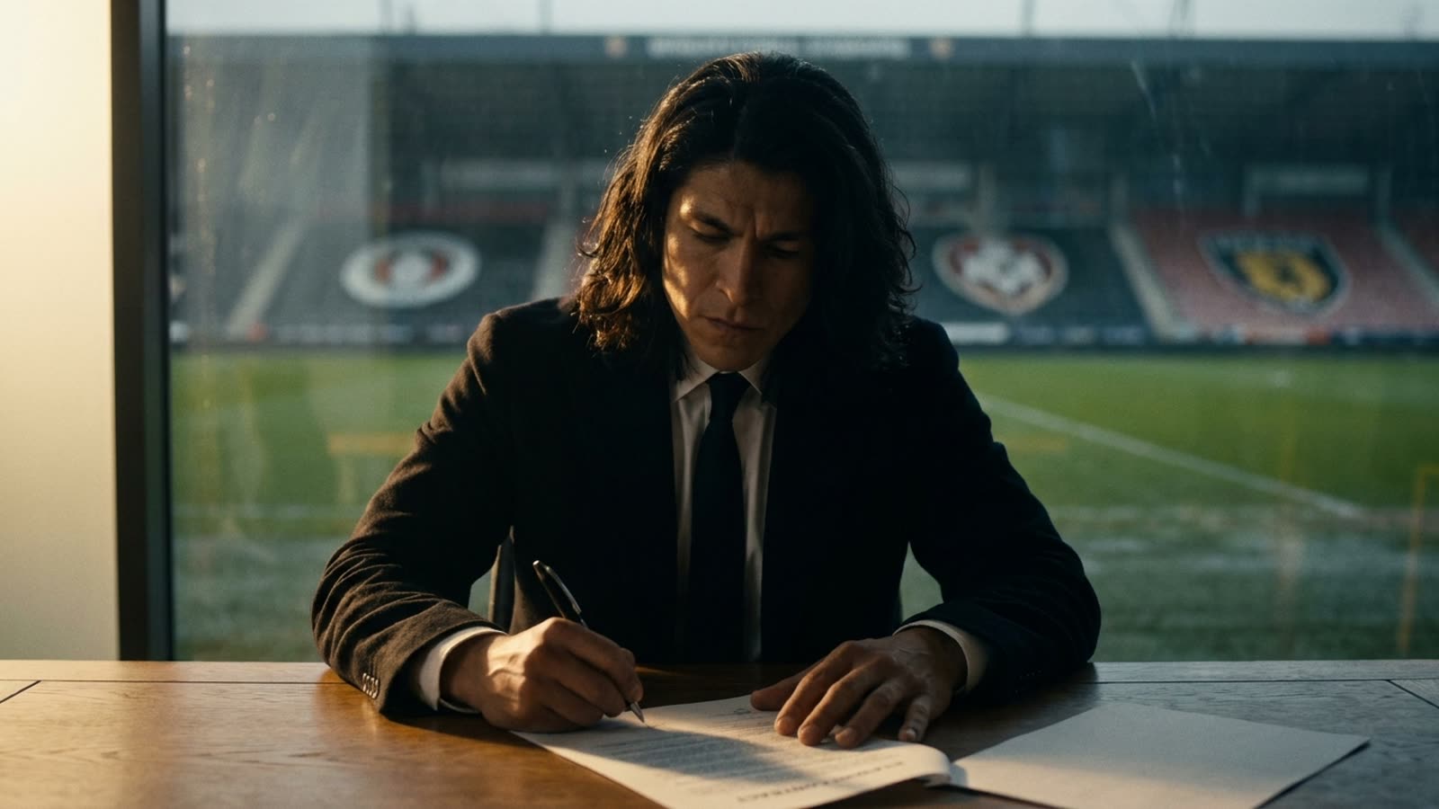 Fiction becomes fact. 'Ted Lasso' star Cristo Fernández signs a real professional football contract.