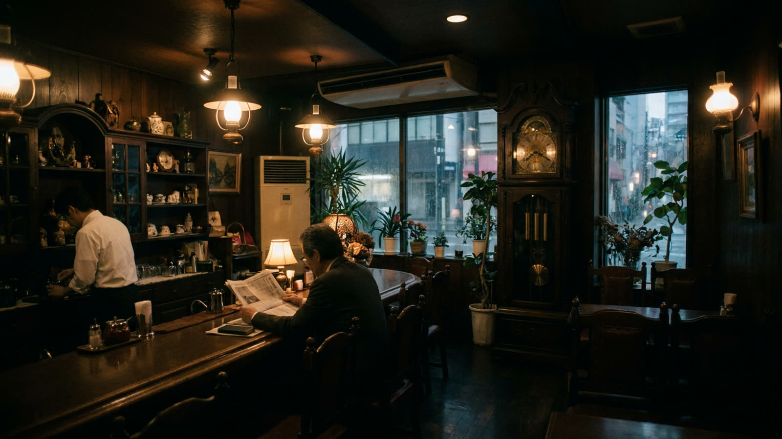 The kissaten refuses to die. Japan's vanishing coffee houses are teaching the world something about time.