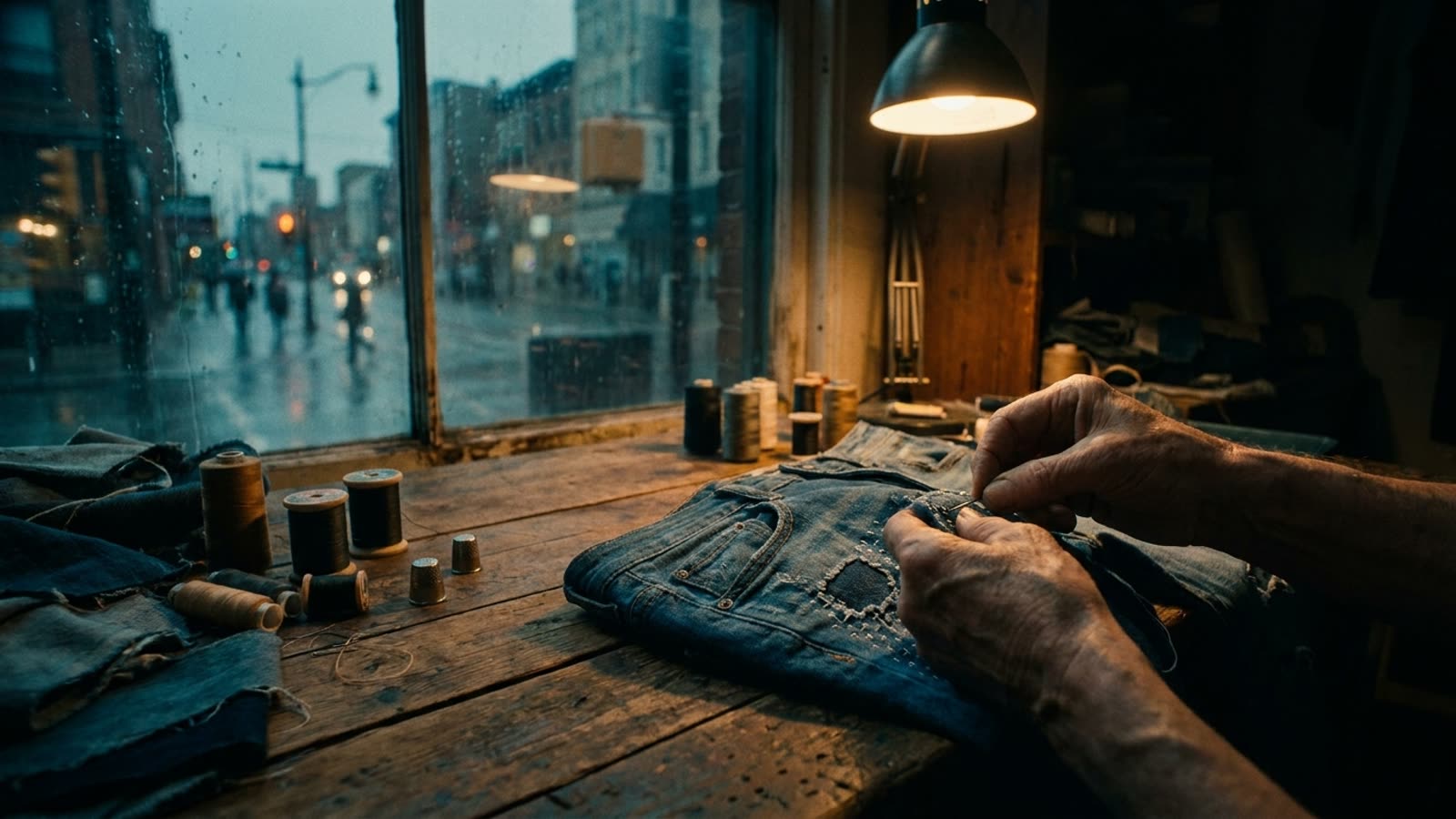 The Radical Act of Mending Your Own Clothes. Visible repair has become fashion's most subversive status symbol.