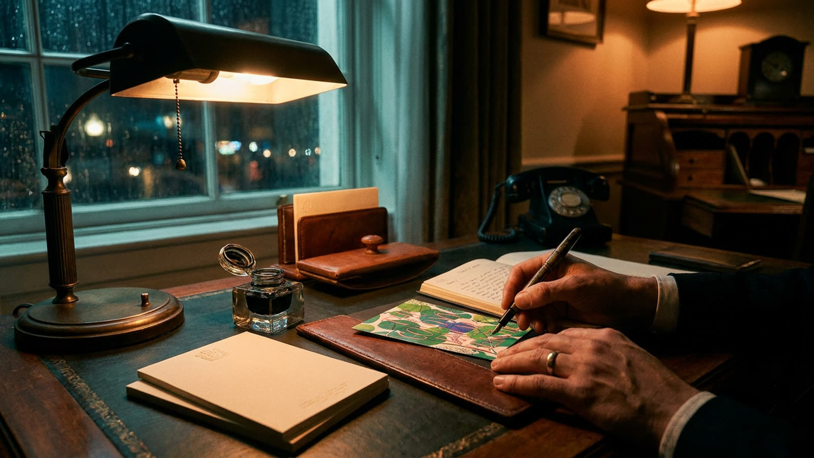The lost art of hotel stationery. Why those embossed sheets mattered more than you think.