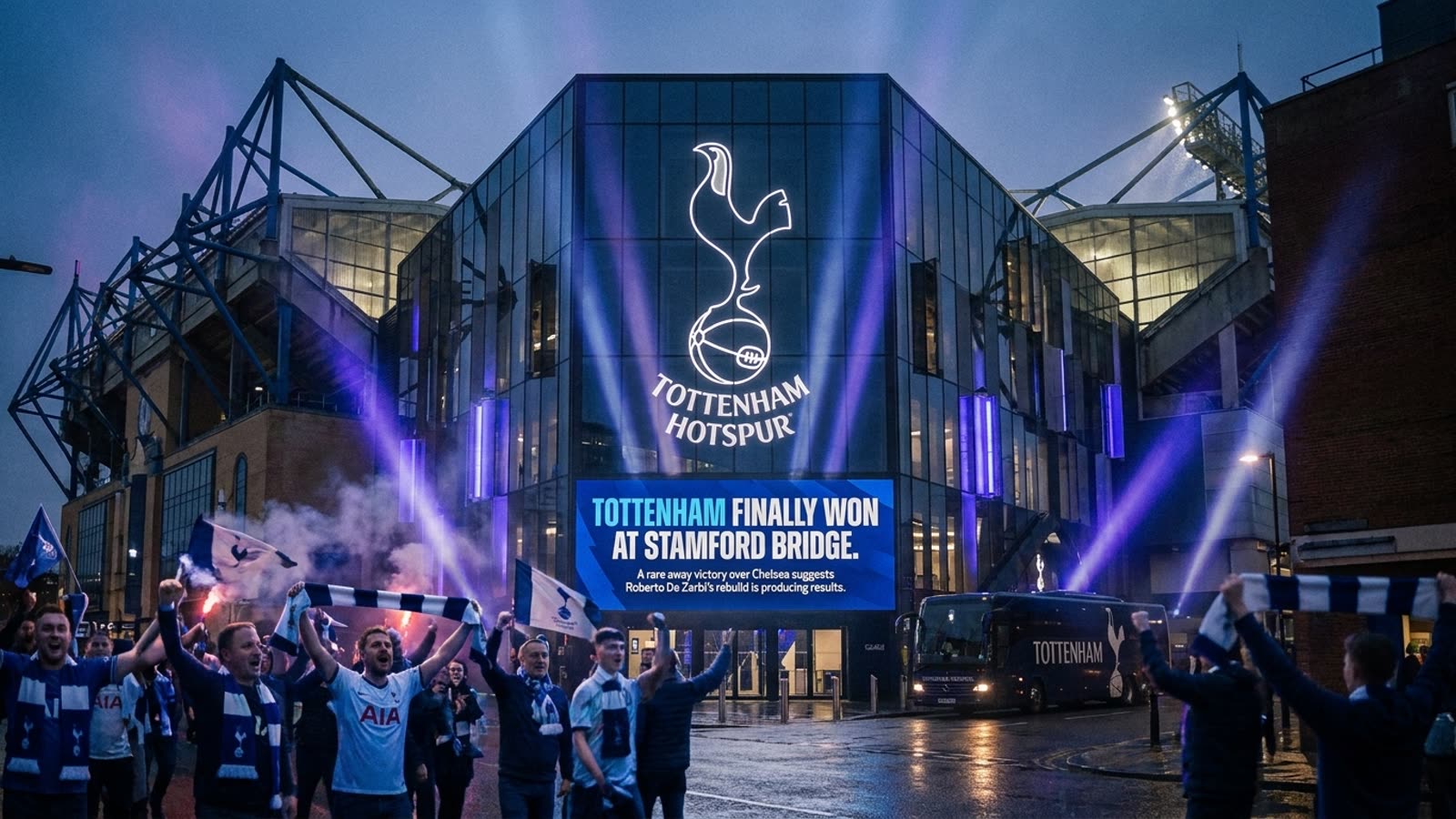 Tottenham finally won at Stamford Bridge. It might actually mean something this time.
