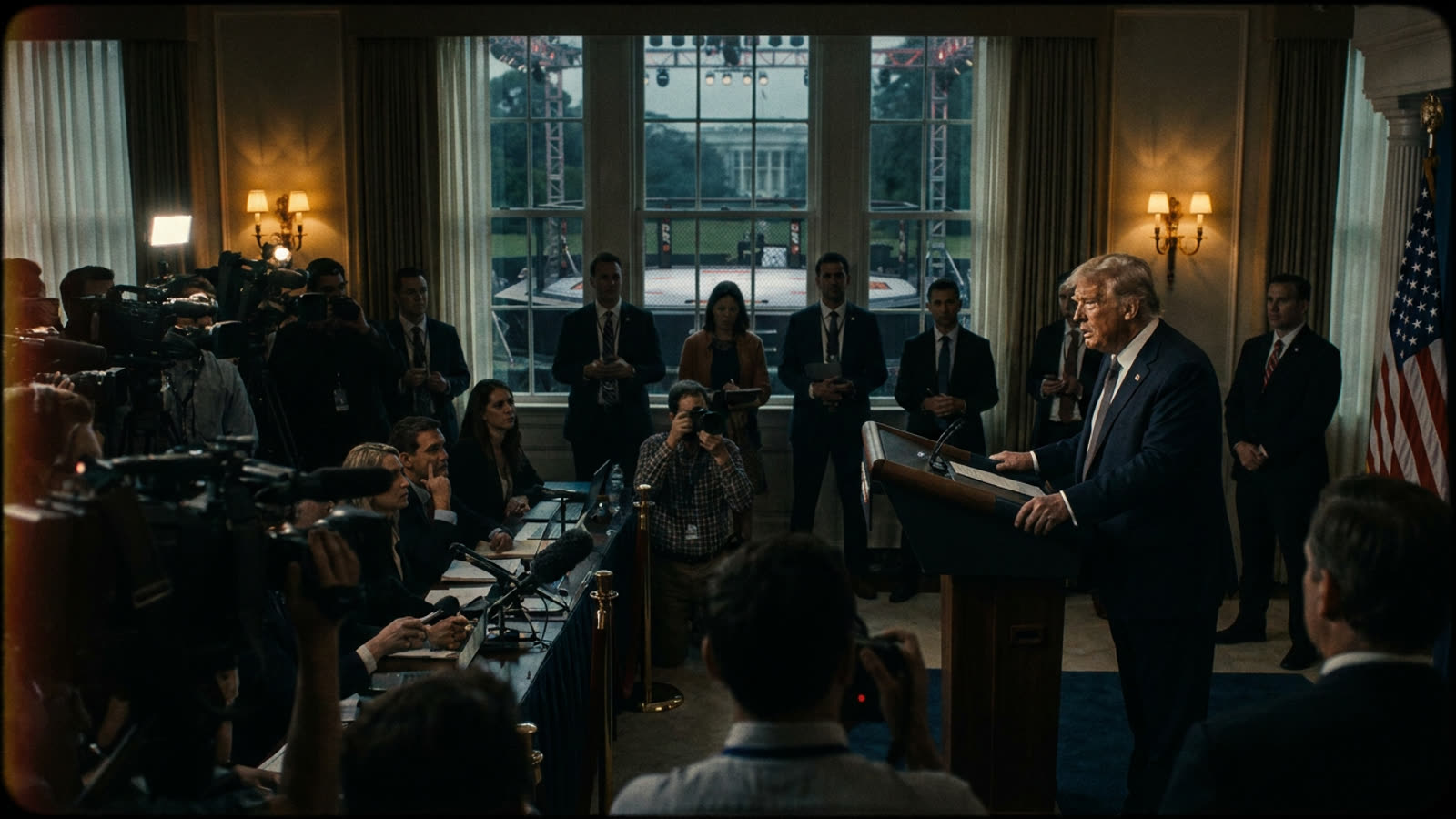 Trump turned 80 with a UFC fight on the White House lawn. The party revealed more than the president intended.