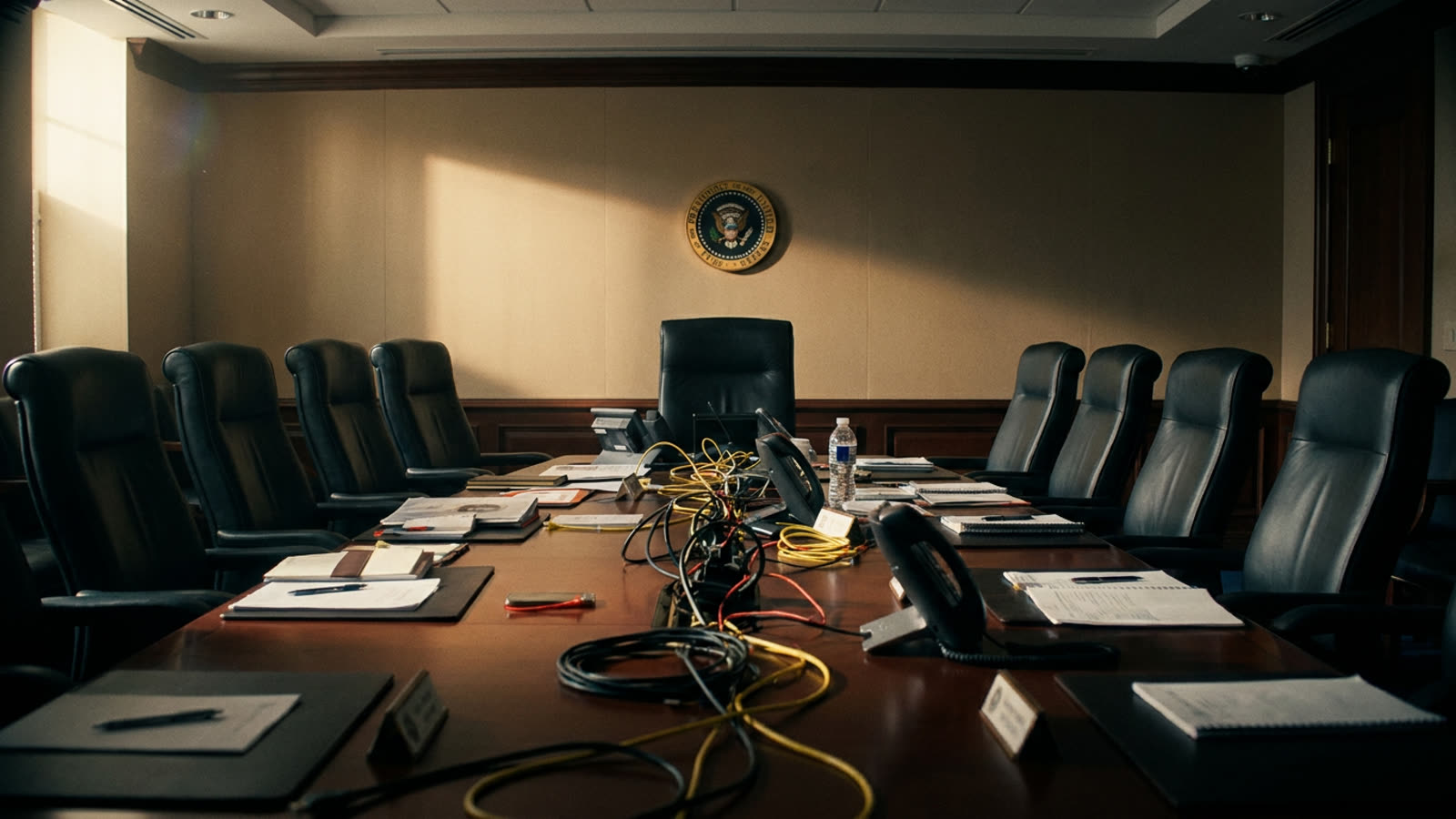 Trump retreats to the Situation Room. The Iran deal he once mocked now requires his signature.