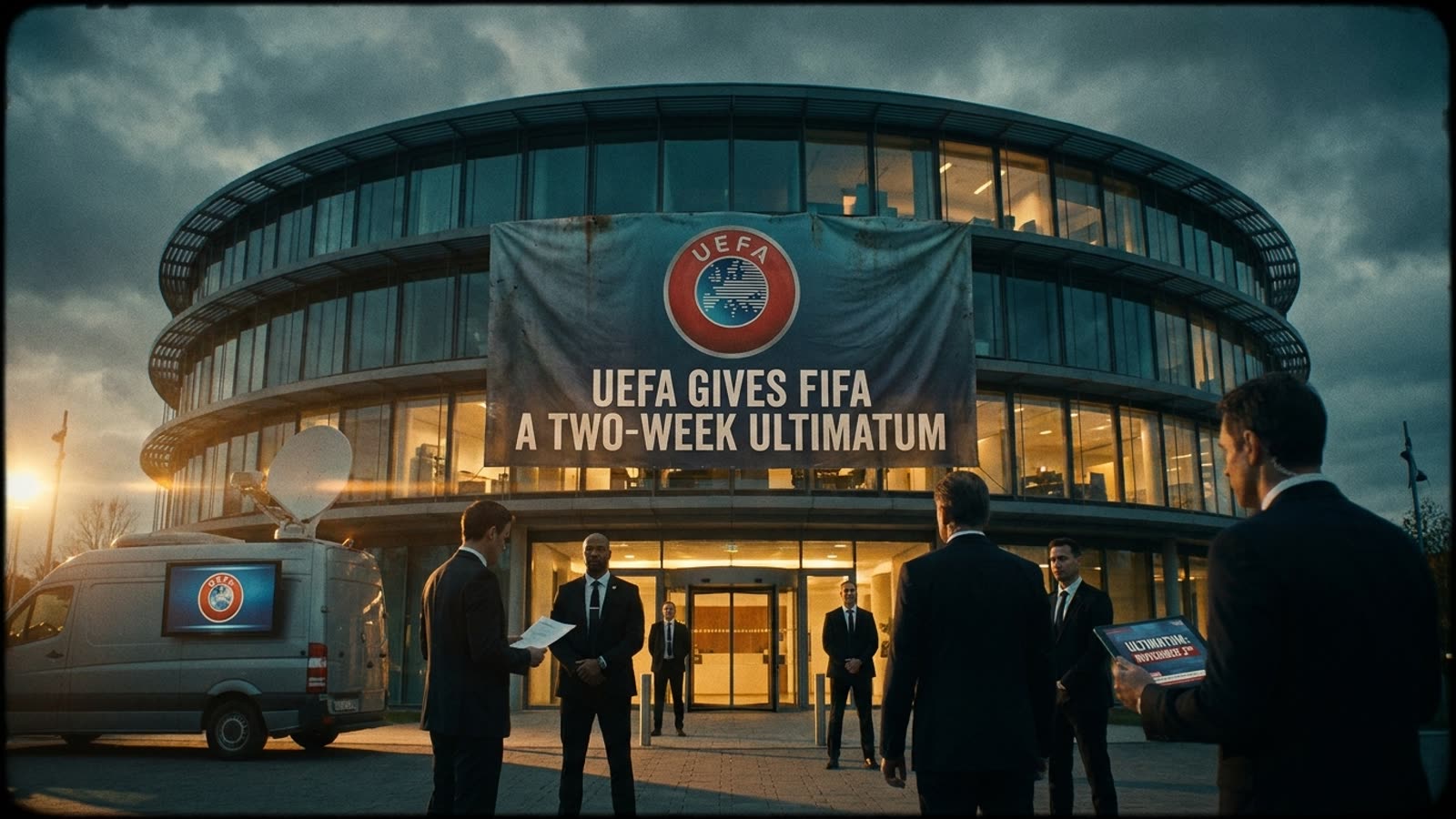 UEFA gives FIFA a two-week ultimatum. The beautiful game's ugliest power struggle just escalated.