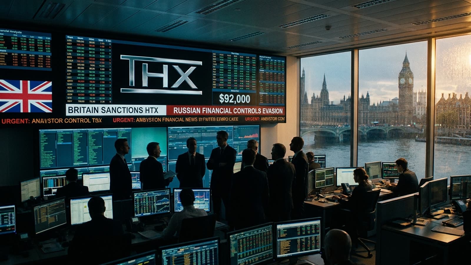 Britain sanctions HTX for helping Russia evade financial controls. The crypto industry's neutrality myth is officially dead.
