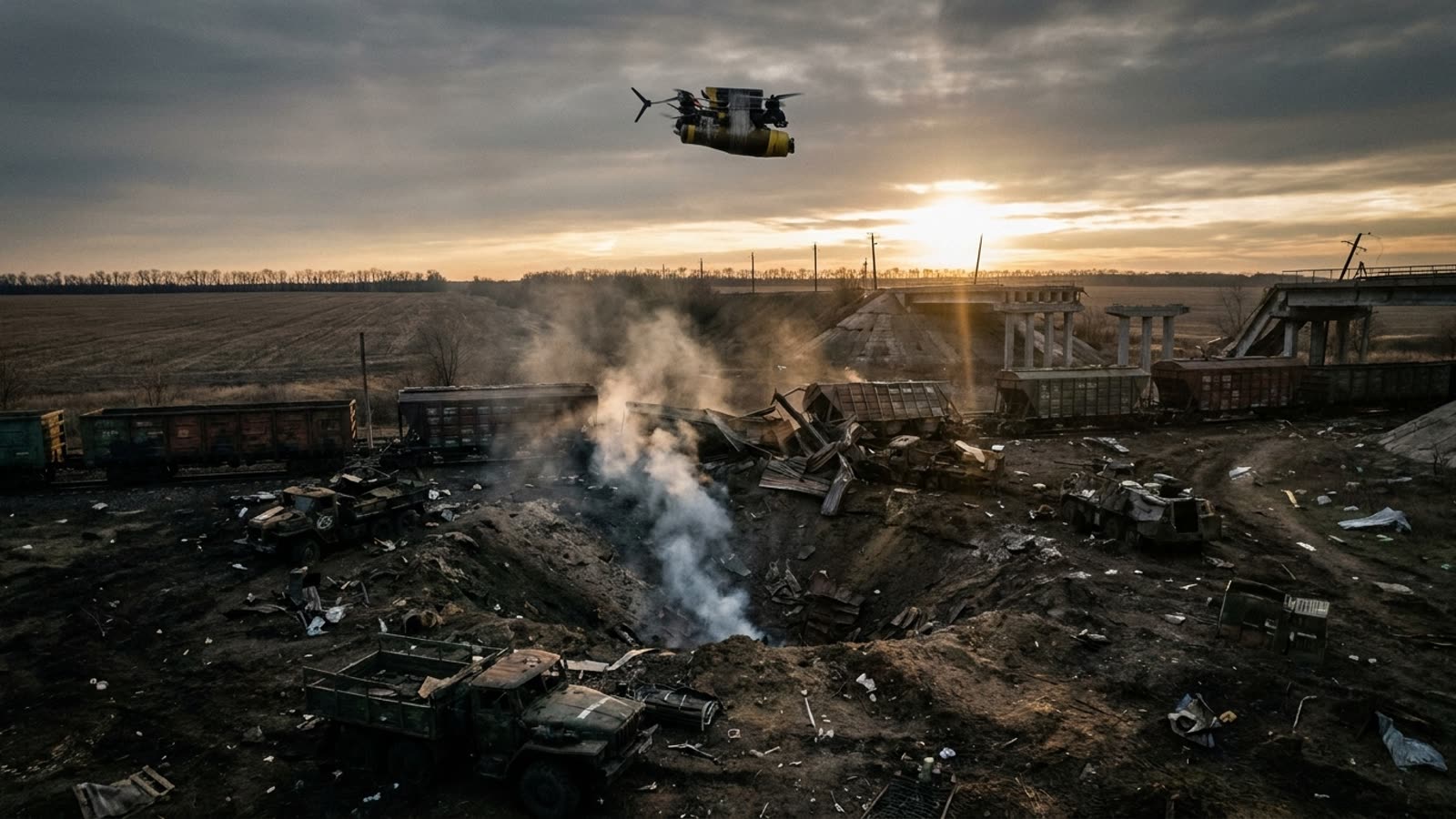 Ukraine's drone war enters a new phase. The targets are no longer just trenches.