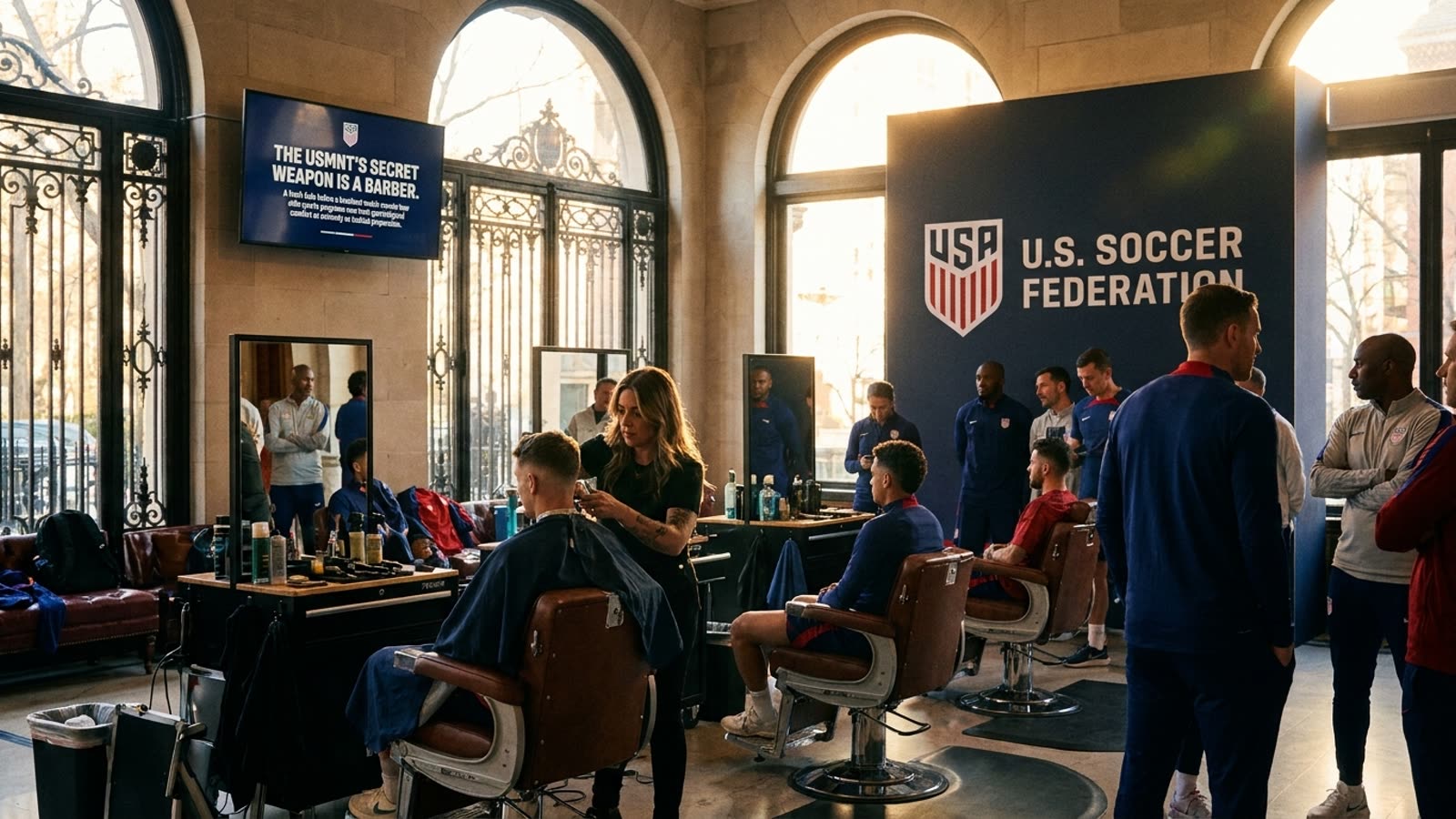 The USMNT's secret weapon is a barber. It says everything about how modern national teams are built.