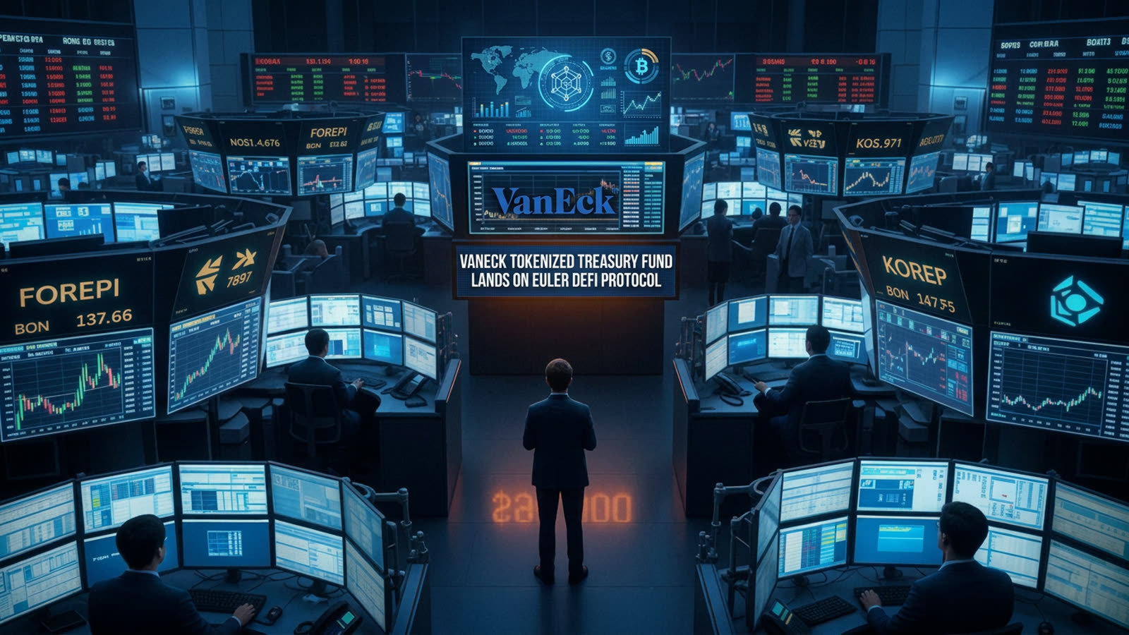 VanEck puts a Treasury fund on a DeFi lending protocol. The quiet integration of traditional finance and decentralized rails continues.