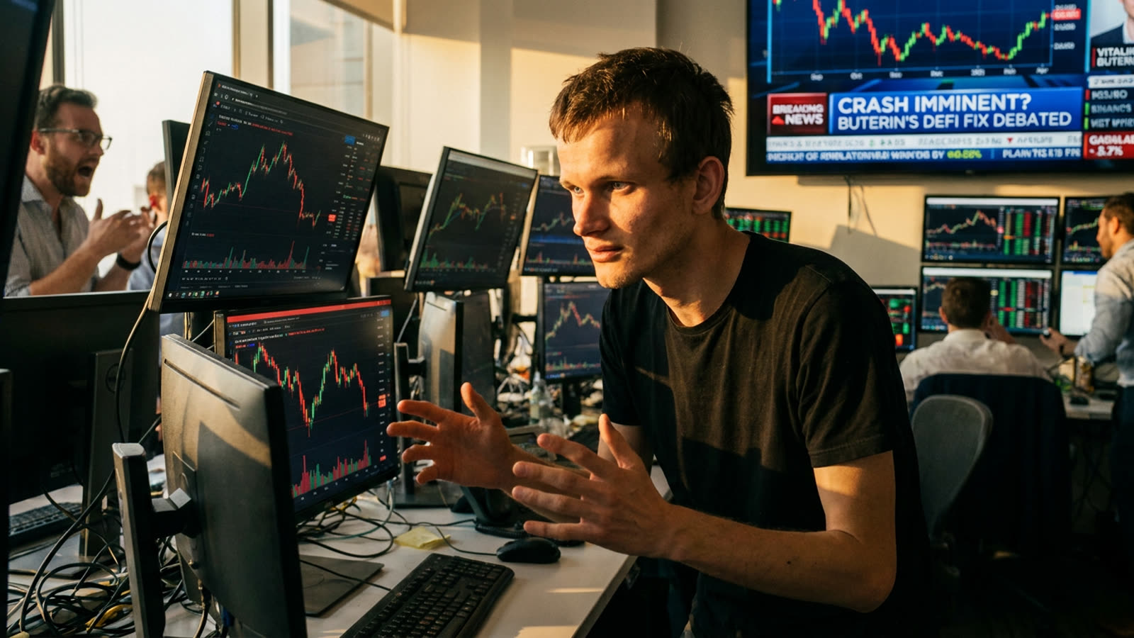 Vitalik Buterin wants to redesign how DeFi handles panic. The question is whether anyone will listen before the next crash.