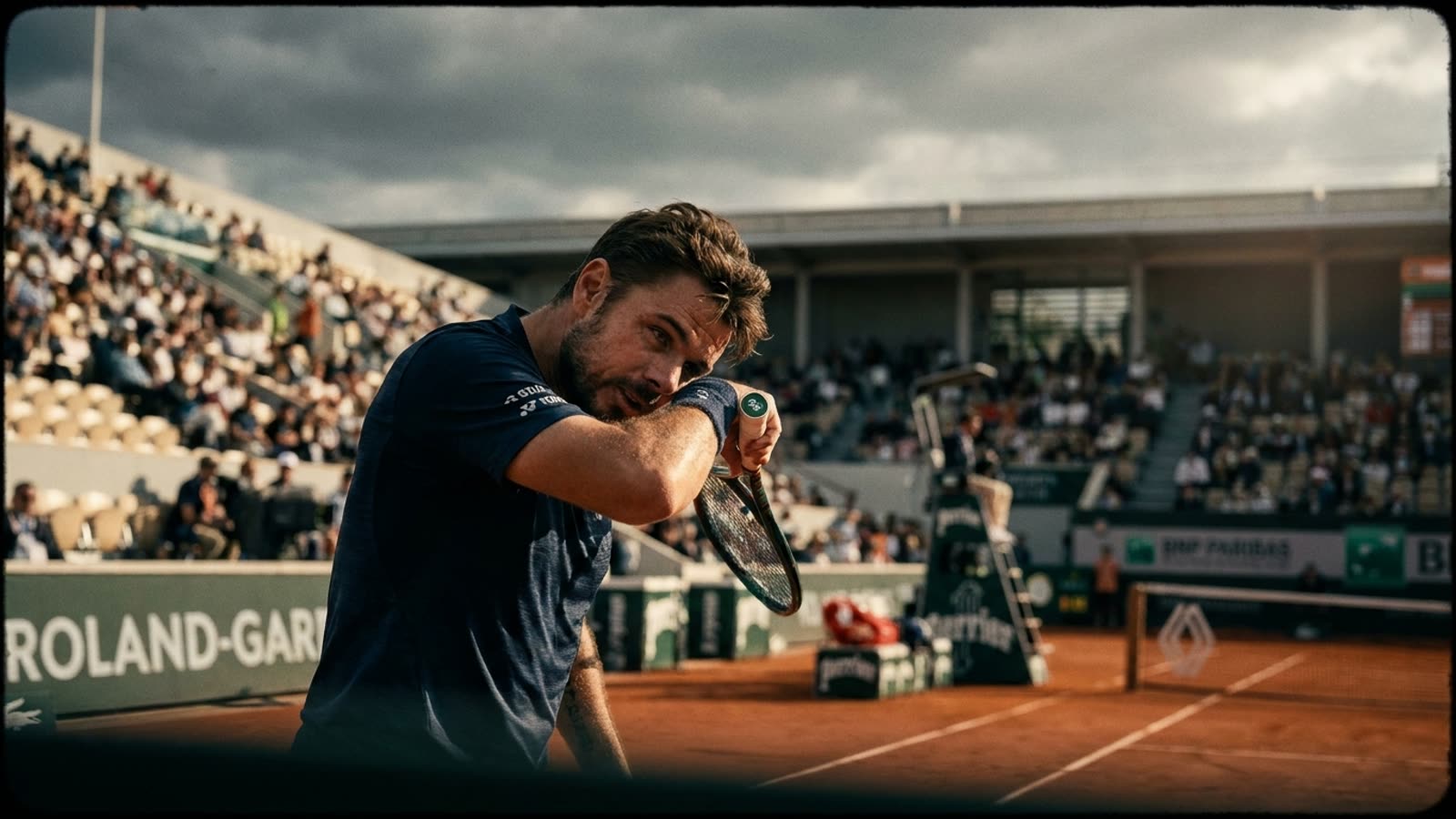 Stan Wawrinka played his final French Open match. The last of the giant-killers has left Roland Garros.