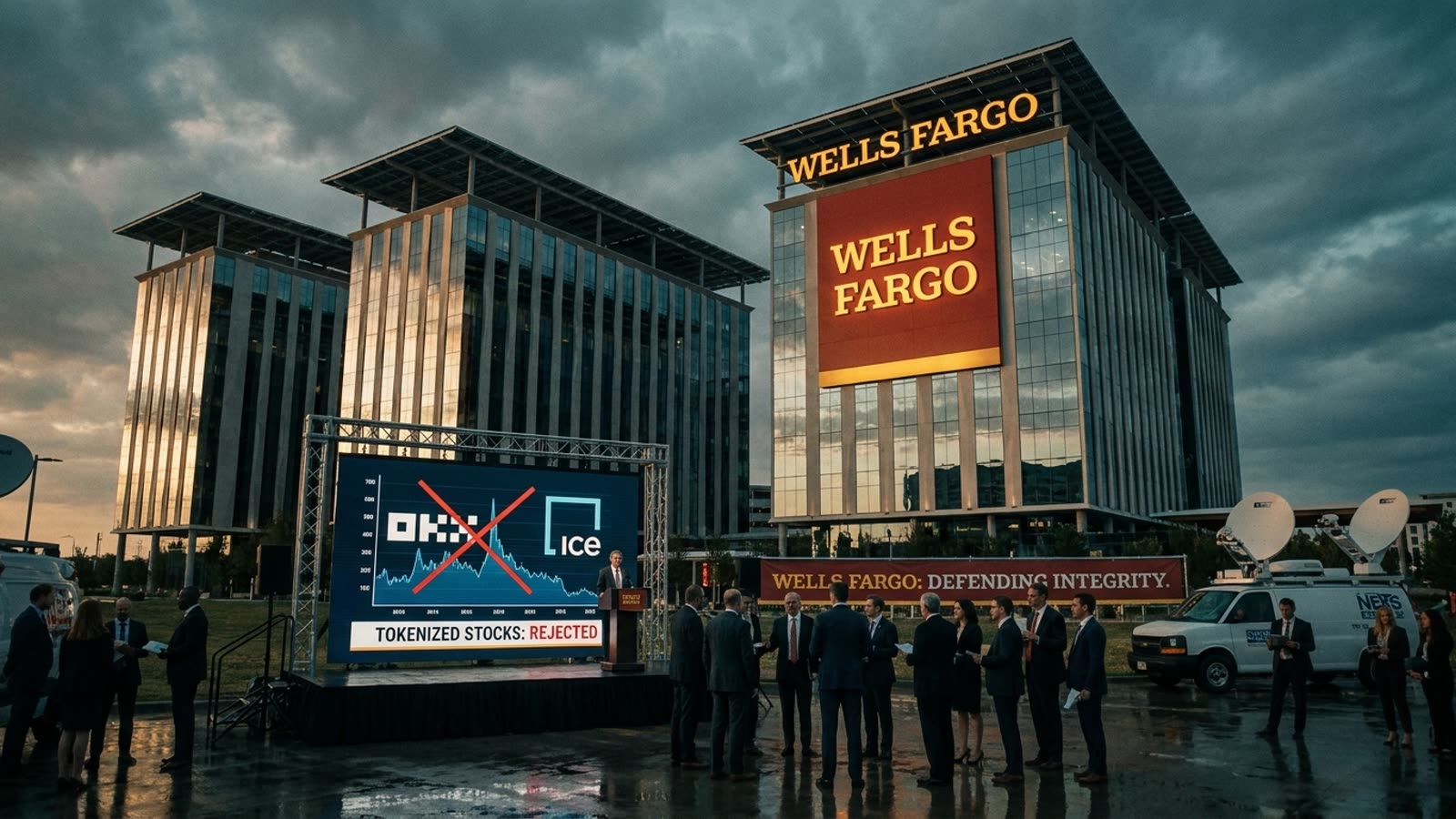 Wall Street's old guard draws a line on tokenized stocks. The fight over finance's future just got serious.