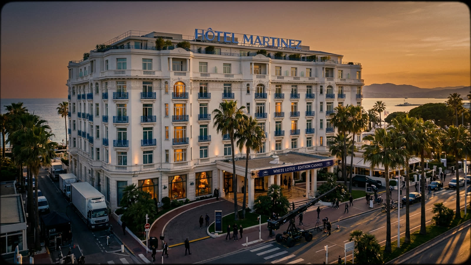 The White Lotus has found its spiritual home. The Hôtel Martinez was always destined for this moment.