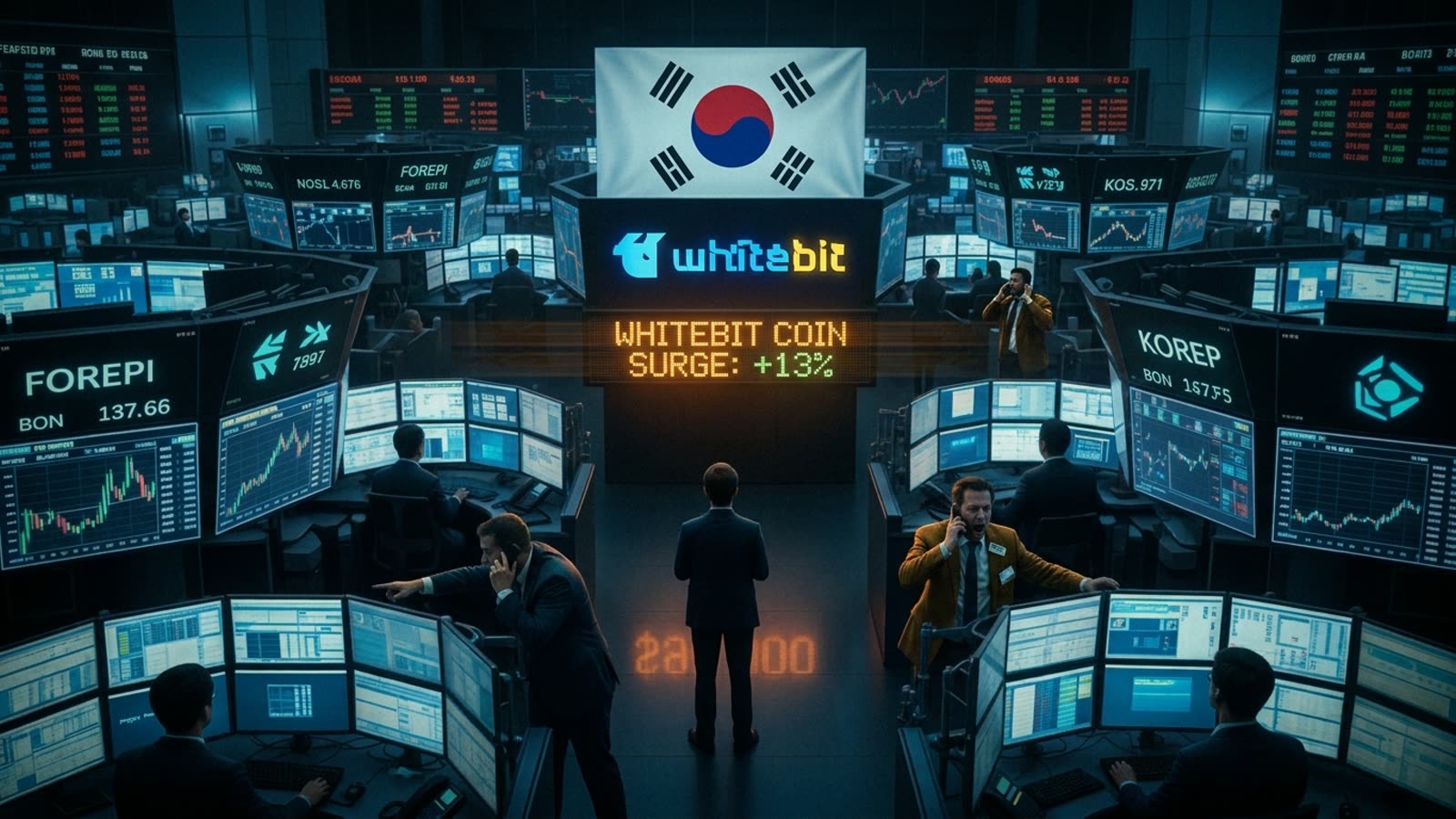 WhiteBIT Coin surges 13% in a single day. The exchange-token trade is back from the dead.