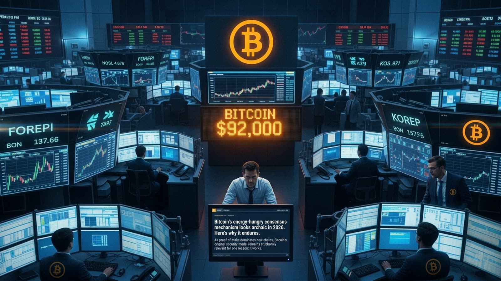 Bitcoin's energy-hungry consensus mechanism looks archaic in 2026. Here's why it endures.