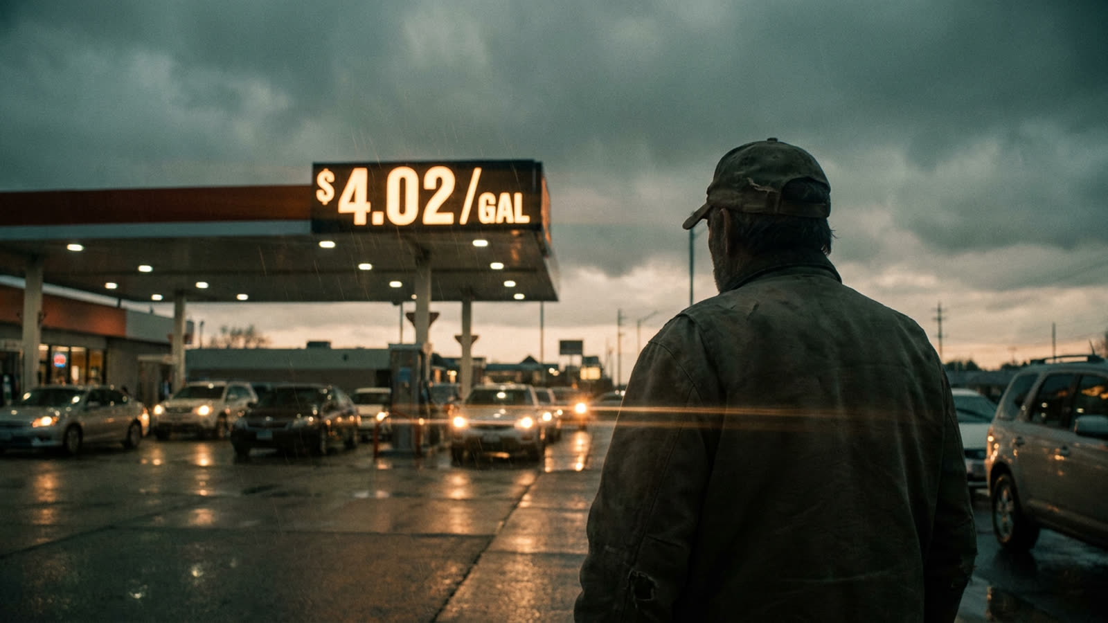 The gas station is America's economic mood ring. No other price matters quite as much to how people feel about the economy.