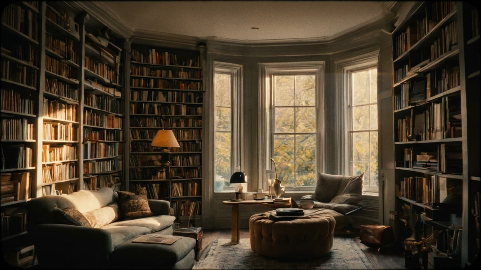 The home library is back. It never really left.