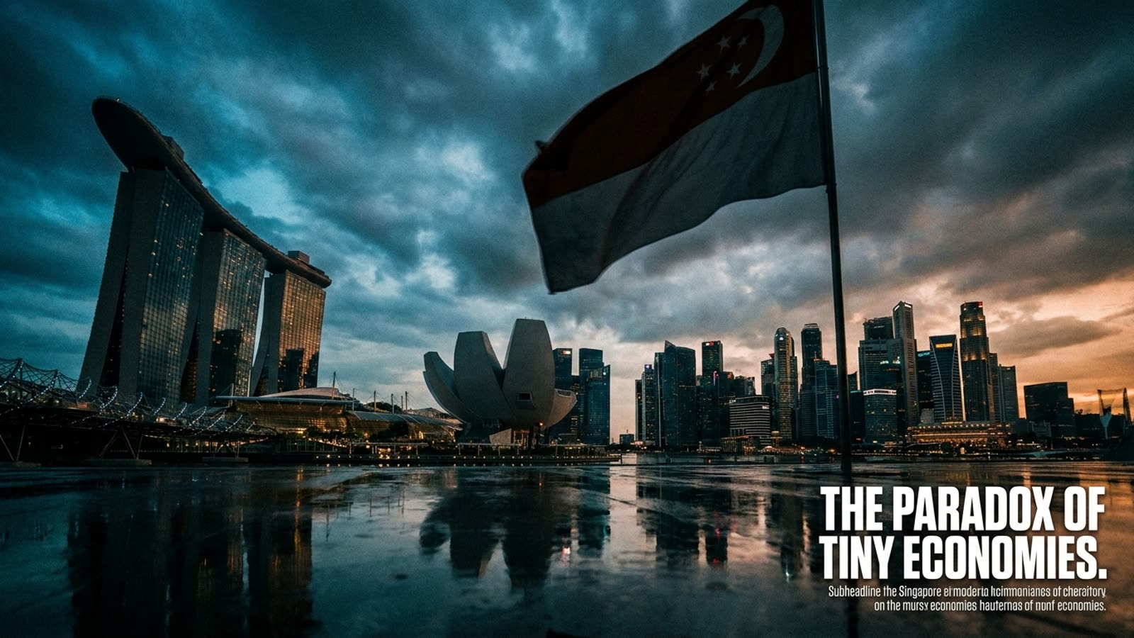 The paradox of tiny economies. Being small might be the ultimate competitive advantage.