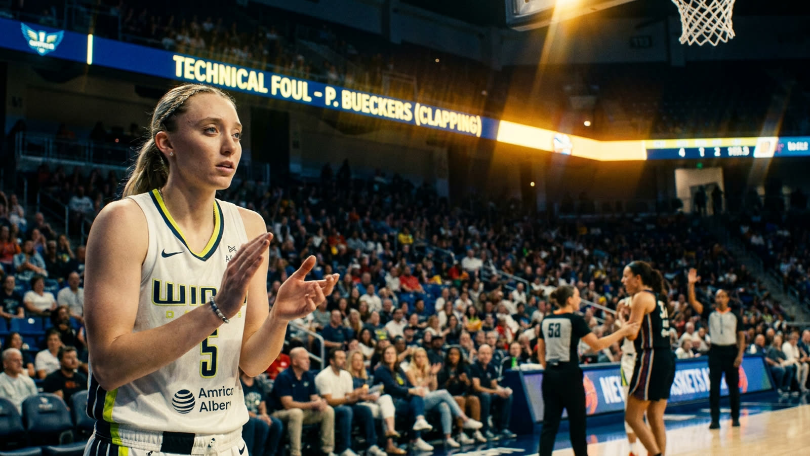 The WNBA rescinded Paige Bueckers' technical foul for clapping. The league's officiating problem remains.