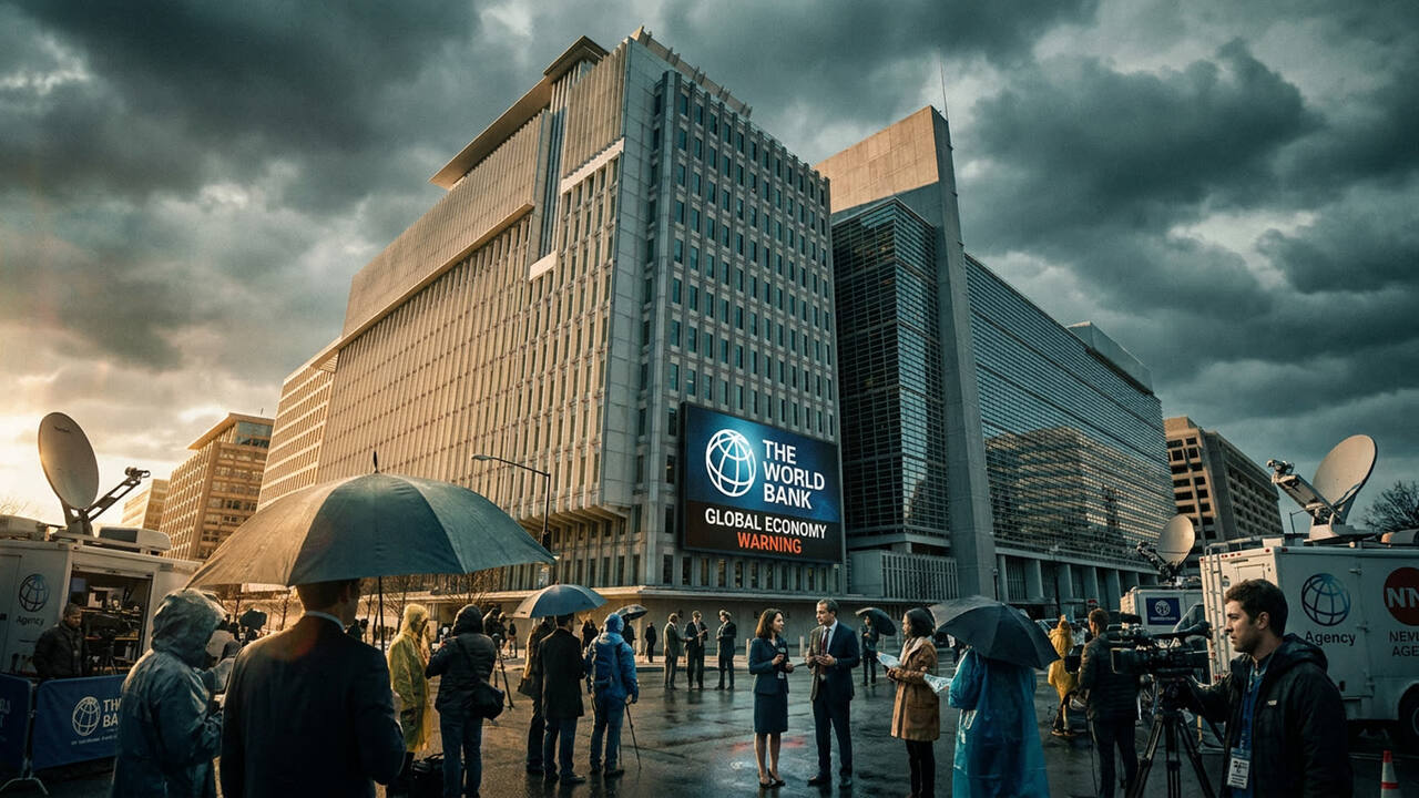 The World Bank says the quiet part out loud. War is breaking the global economy.