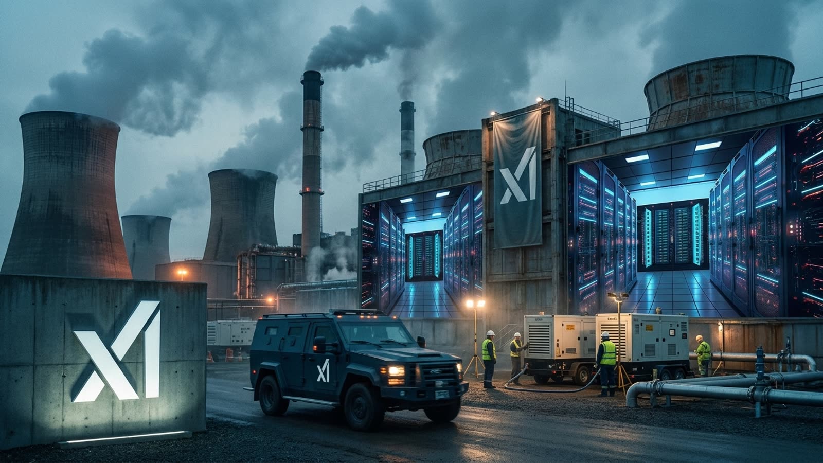 Elon Musk's xAI is burning natural gas without permits. The DOJ says that's a matter of national security.